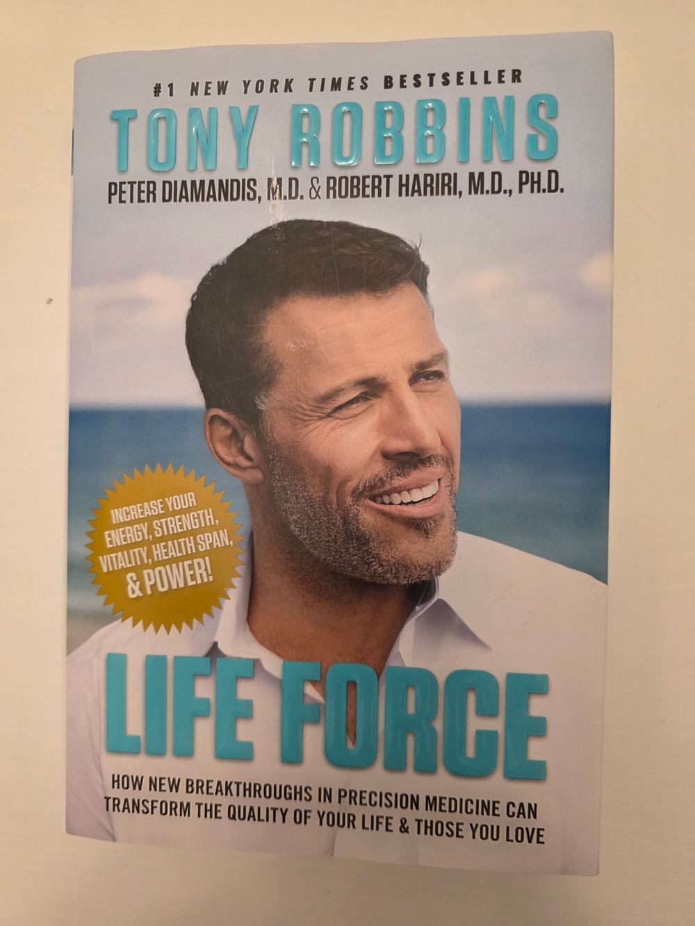 NWOT~ Life Force - Motivational Book By Tony Robbins